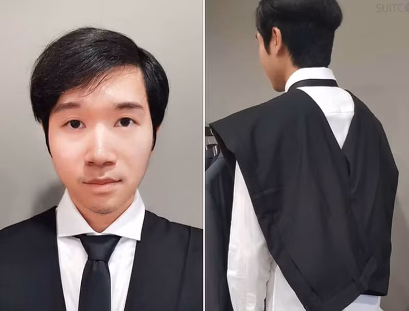 Anh chàng chụp ảnh thẻ vô cùng điển trai nhưng nhìn hậu trường ai cũng “ngất“