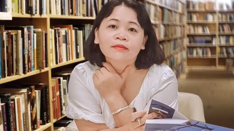 Chân dung nhà văn Nguyễn Hải Yến.