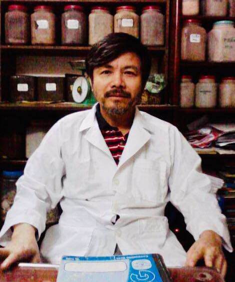 Lương y Lê Xuân Hải (Chủ tịch Hội Đông y quận Đống Đa, Hà Nội)