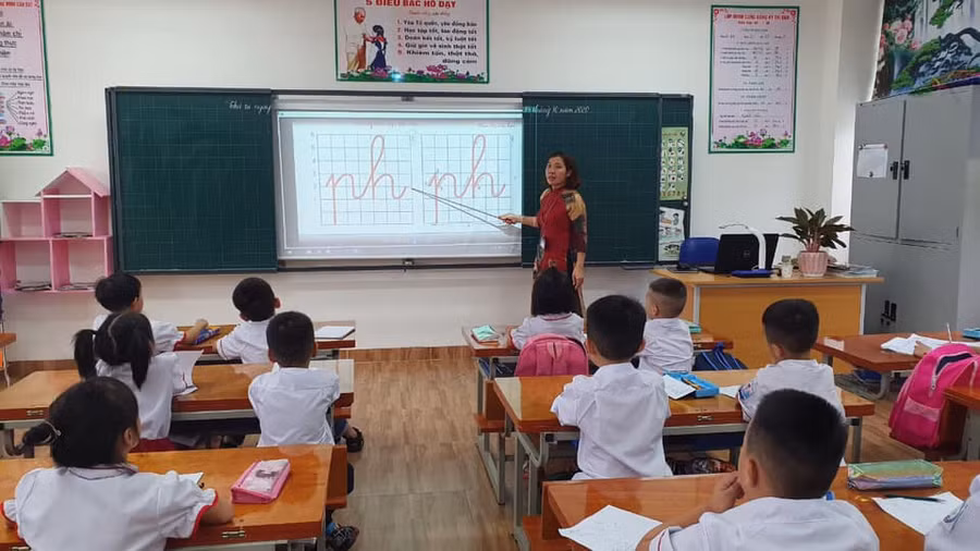 Năng lực, trình độ đội ngũ nhà giáo quyết định chất lượng giáo dục. Ảnh: Đức Trí