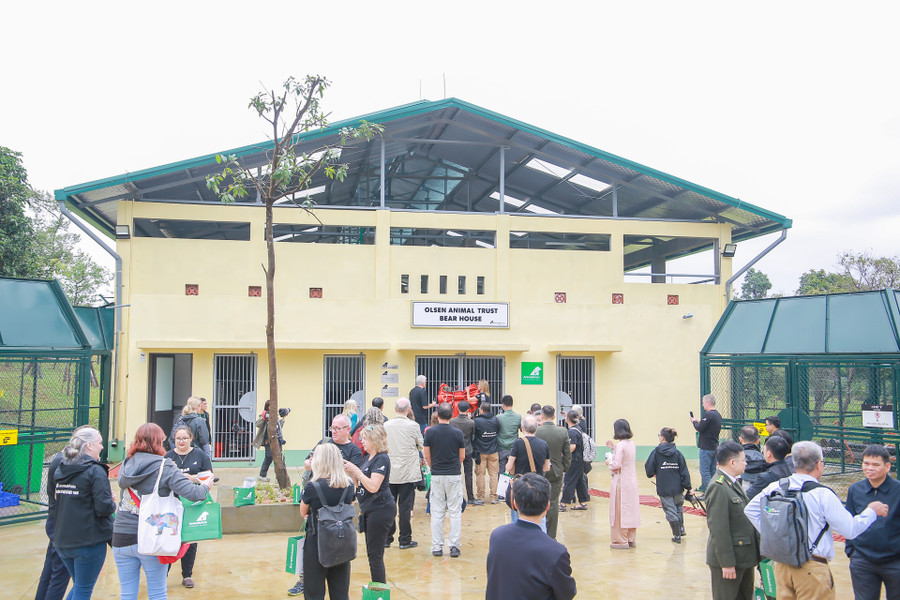 Tham quan dự án cứu hộ gấu Việt Nam tại Vườn quốc gia Bạch Mã.