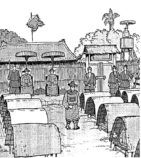 Kỳ thi năm Giáp Dần (1374), Trần Đình Thám cùng hai bạn đồng môn là Đào Sư Tích và Lê Hiến Phủ lần lượt chiếm bảng tam khôi. Ảnh minh họa: INT.