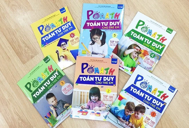 Bộ sách “PoMath – Toán tư duy cho trẻ em