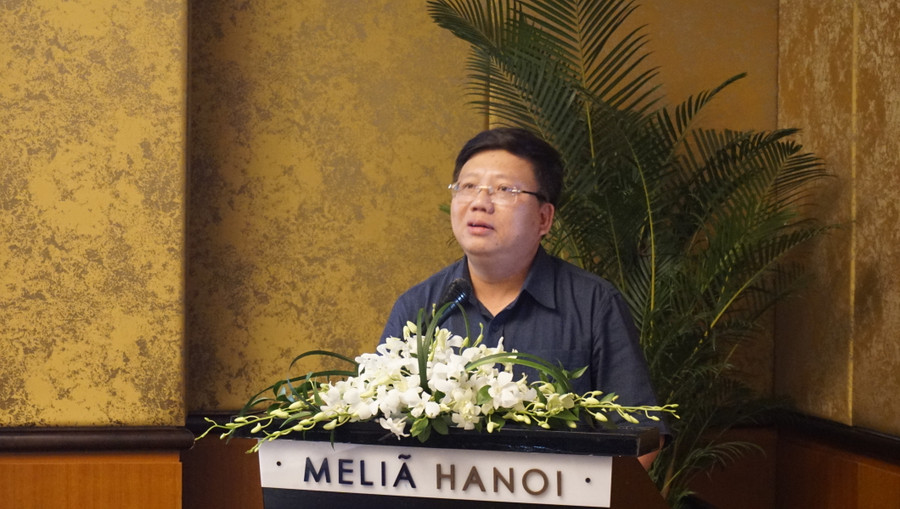 Ông Nguyễn Ngọc Bảo phát biểu tại Hội thảo