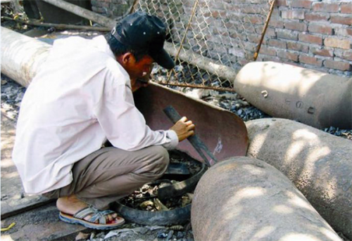 Bản án nghiêm khắc cho chủ tiệm thu mua sắt vụn