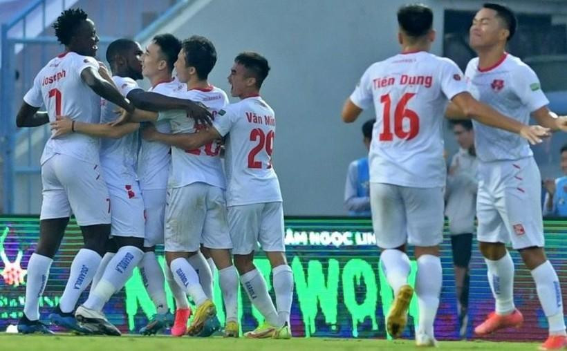 Hải Phòng FC thắng trận cầu quan trọng trước Hà Nội FC.
