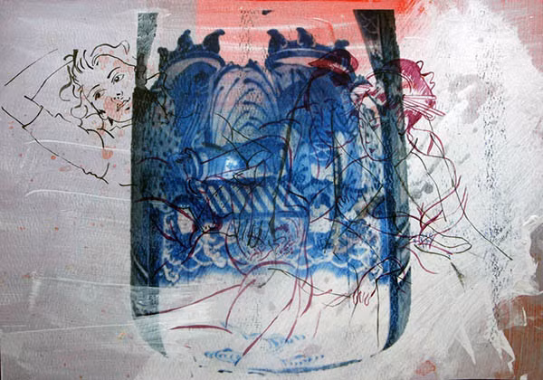 Tác phẩm của Lê Quý Tông trong triển lãm 'Chất xúc tác' năm 2014.