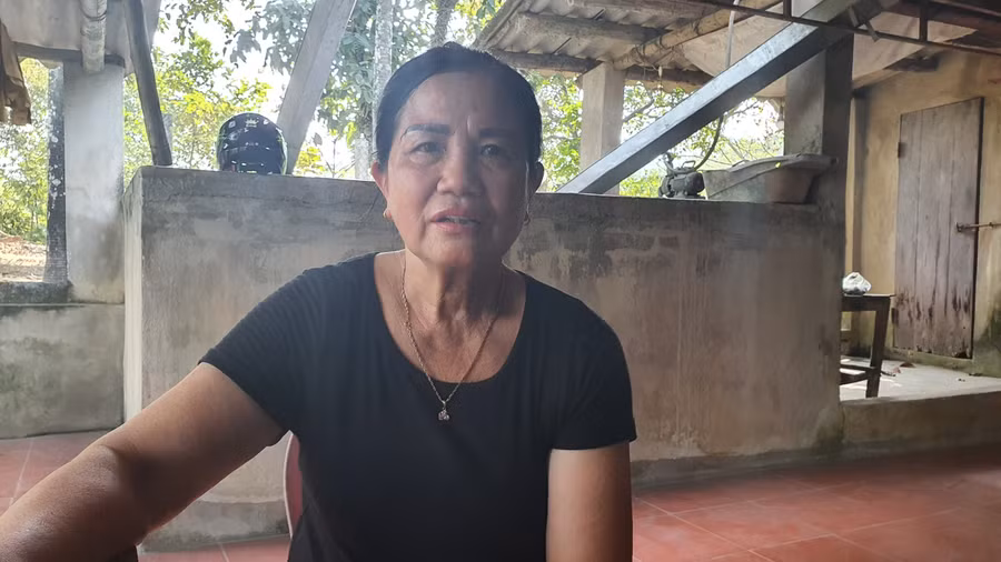 Bà Phạm Thị Nhâm chia sẻ với Báo GD&amp;TĐ.