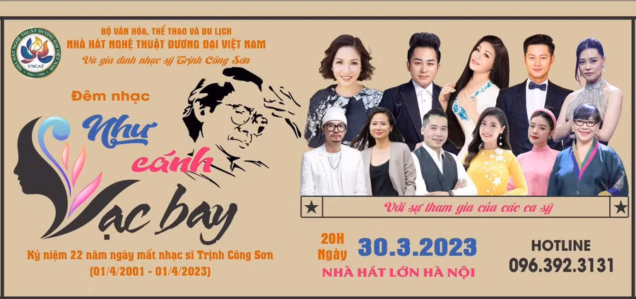 'Cháy vé' những đêm nhạc tưởng nhớ Trịnh Công Sơn