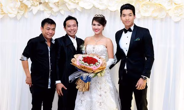 Trong ngày vui của Hoàng Yến, Trương Nam Thành cũng xuất hiện và chúc mừng tình cũ trăm năm hạnh phúc.