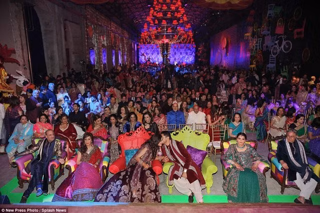 ngam dam cuoi 480 ti cua con trai trieu phu an do hinh anh 1