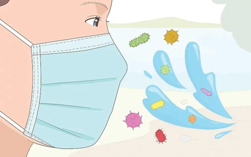 Đeo khẩu trang là một trong những biện pháp bảo vệ hiệu quả trước mối nguy dịch bệnh.