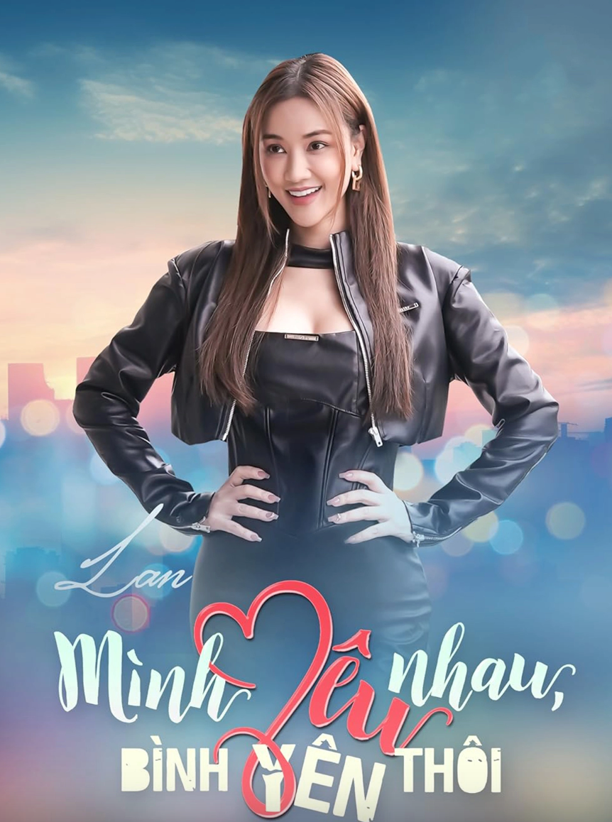 Maya trong phim VTV &apos;Mình yêu nhau, bình yên thôi&apos;.