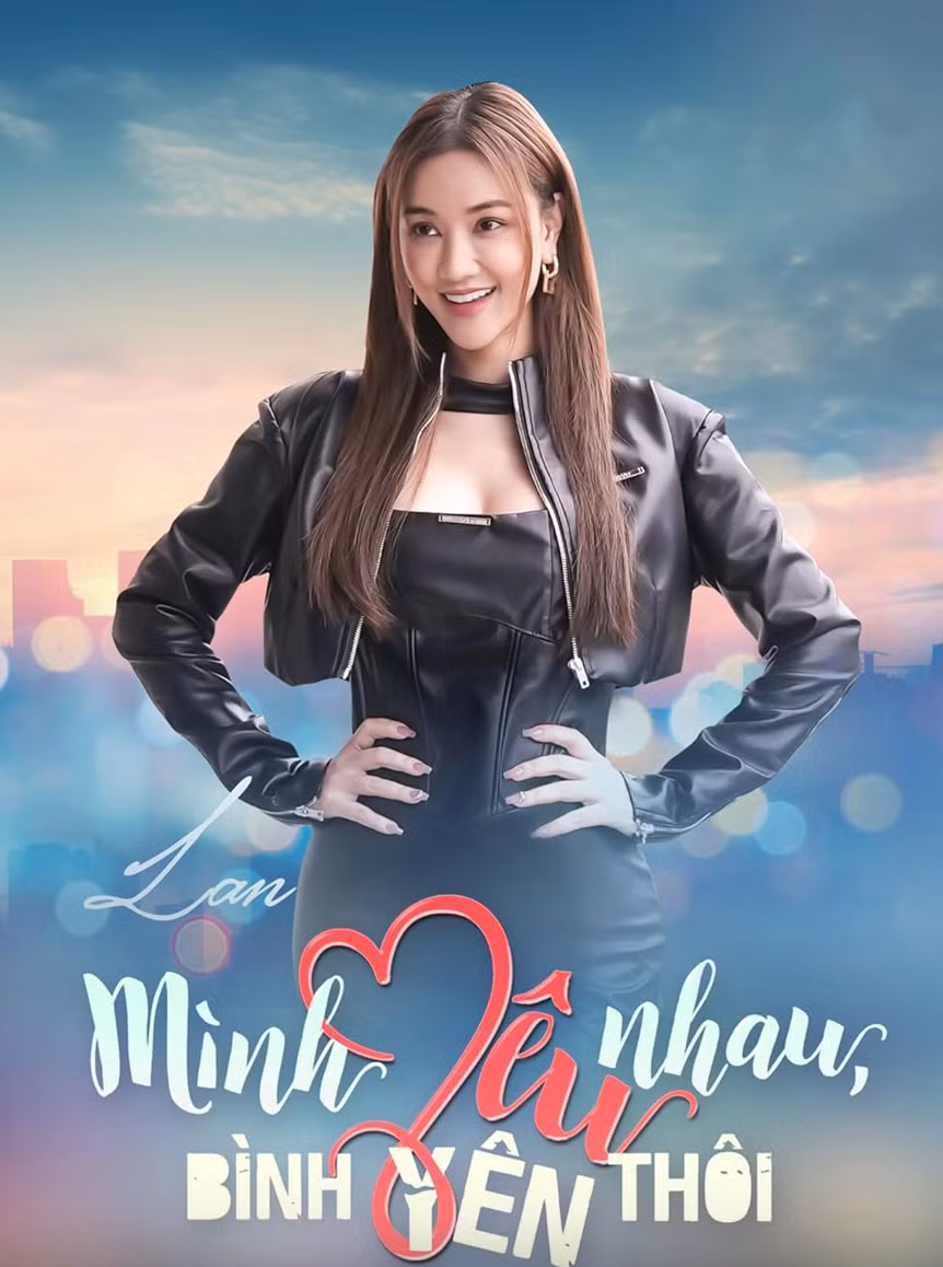 Maya trong phim VTV 'Mình yêu nhau, bình yên thôi'.