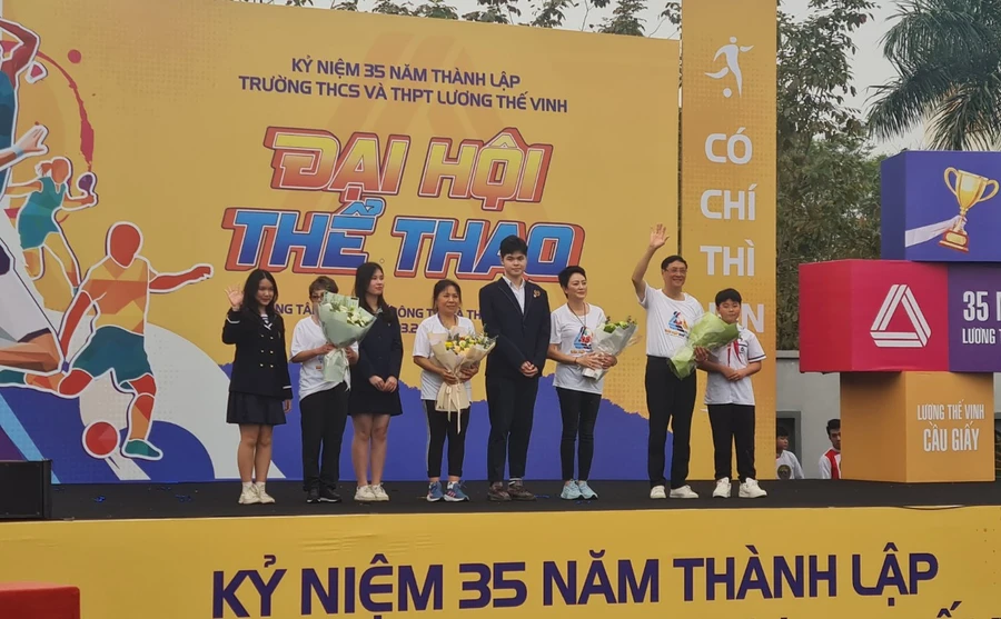 Đại hội thể thao kỷ niệm 35 năm thành lập Trường THCS - THPT Lương Thế Vinh