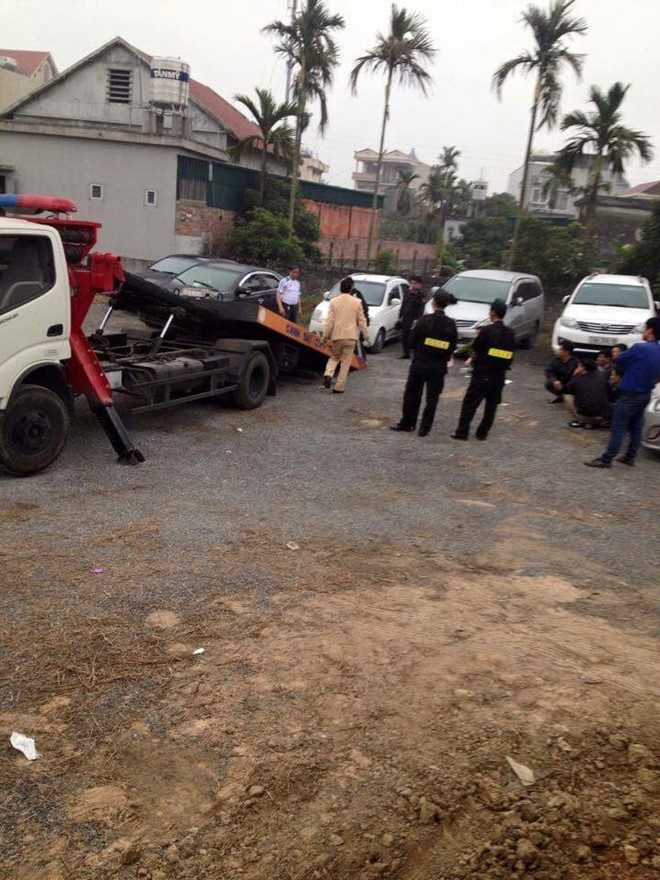 Hiện trường gần sới bạc. Ảnh: facebook