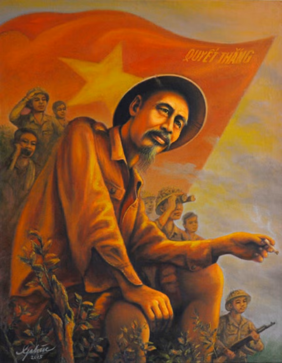 Người vẽ hàng nghìn bức tranh Bác Hồ ảnh 1