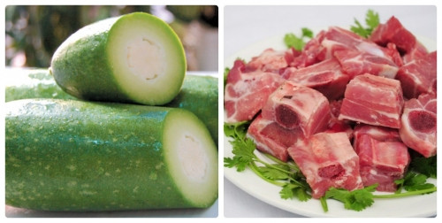 Canh sườn non nấu bí đao thơm ngon cho bữa tối - Ảnh 1 Canh sườn non nấu bí đao thơm ngon cho bữa tối - Ảnh 1