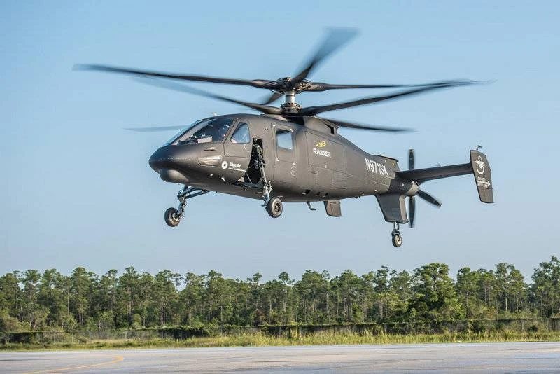 Trực thăng S-97 Raider của Mỹ có thể đạt vận tốc 202 hải lý/giờ