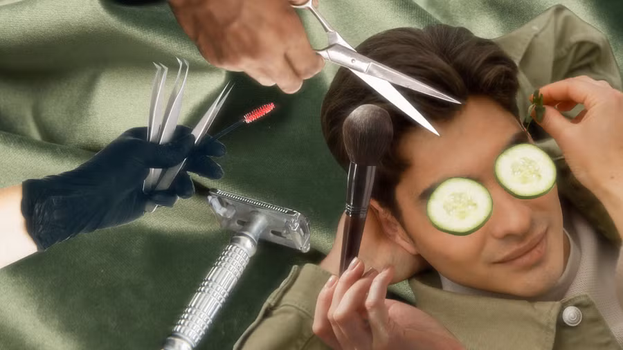 Sau cái tóc, hơn 10% đàn ông đang hướng tới làm đẹp toàn diện. Ảnh: Verygoodlight.com