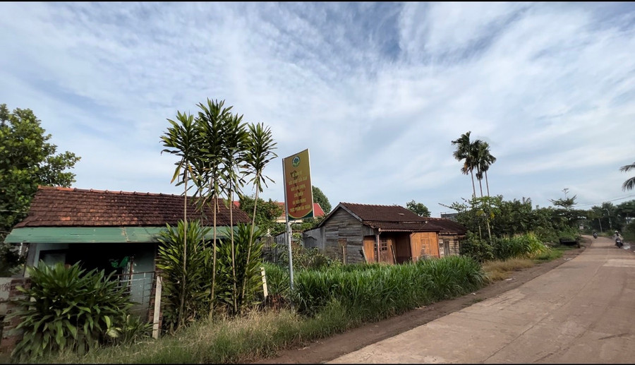 Khu vực nhà ở của các giáo viên. Ảnh: TT Khu vực nhà ở của các giáo viên. Ảnh: TT