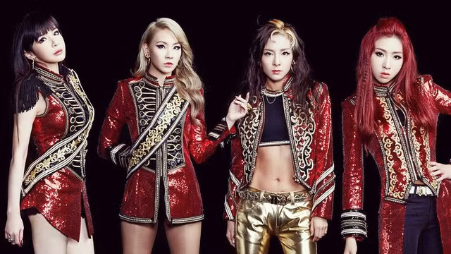  Bốn thành viên của nhóm 2NE1 đã gắn bó từ năm 2009 đến nay. 