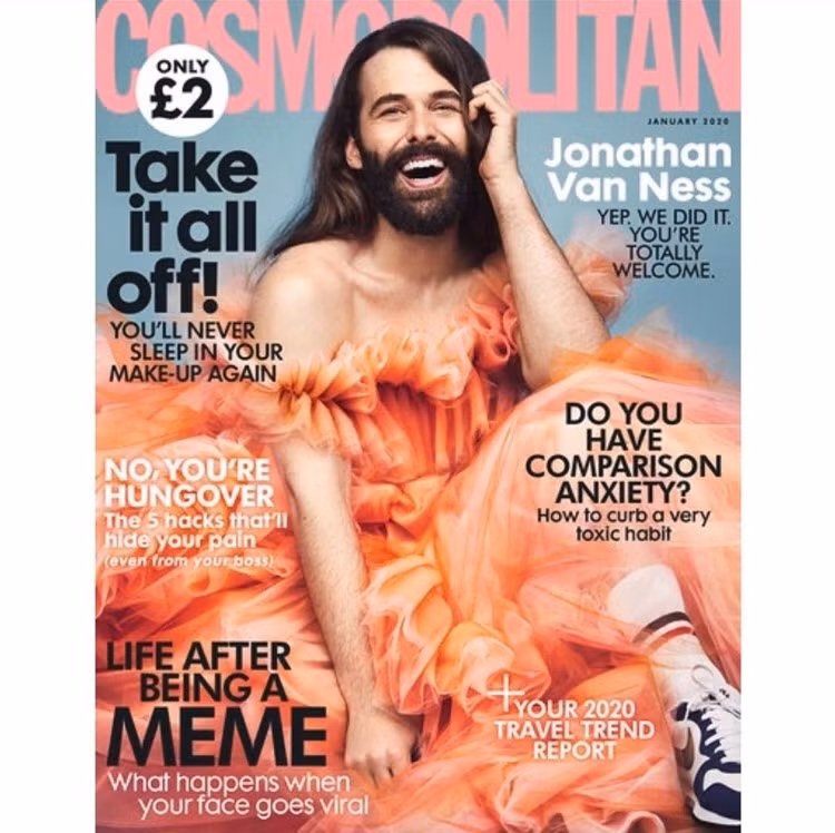 Hình ảnh trang bìa số tới của tạp chí Cosmopolitan. Hình ảnh trang bìa số tới của tạp chí Cosmopolitan.