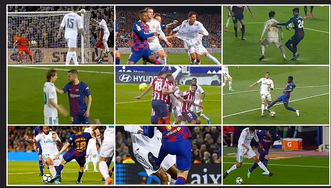 10 sai lầm của trọng tài Hernandez Hernandez khiến Real Madrid phẫn nộ.