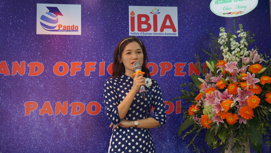 Bà Hoàng Hải Yến chia sẻ về sự nỗ lực của công ty