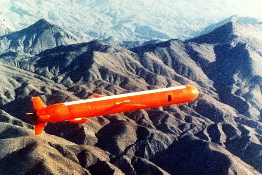 Tên lửa “Tomahawk” của Mỹ.