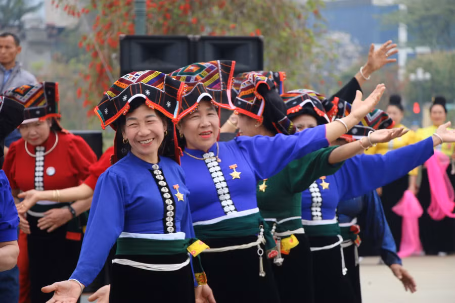 Việc tổ chức Lễ hội là dịp để bà con các dân tộc đến gặp gỡ, giao lưu, đoàn kết, gắn bó với nhau.