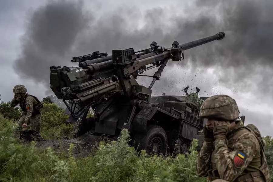 Binh sĩ Ukraine trên chiến trường