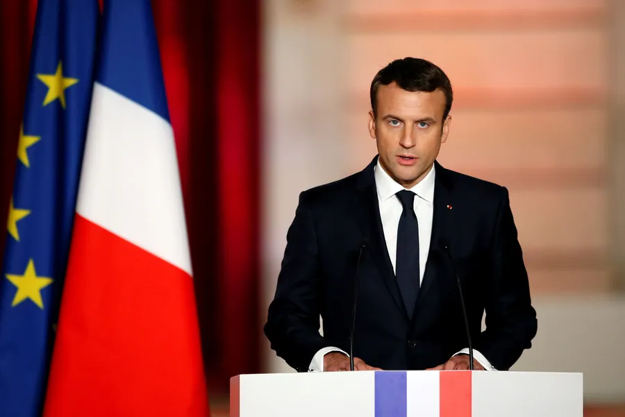 Tổng thống Pháp Emmanuel Macron 