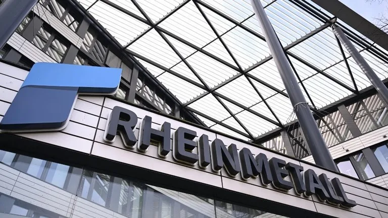 Trụ sở công ty vũ khí Rheinmetall của Đức ở Dusseldorf.