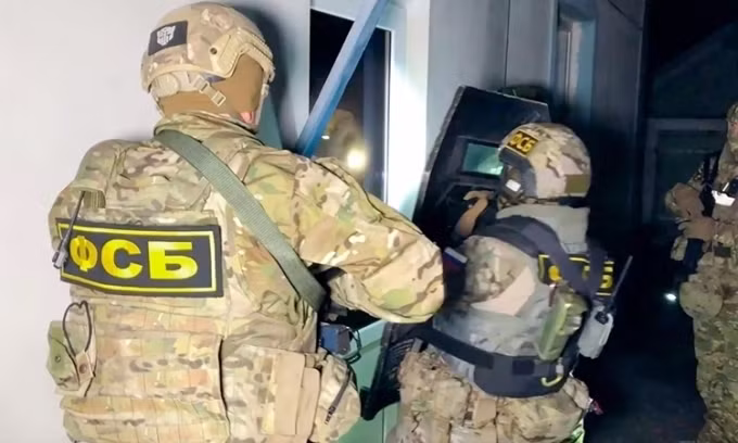 FSB trong một nhiệm vụ ở bán đảo Crimea