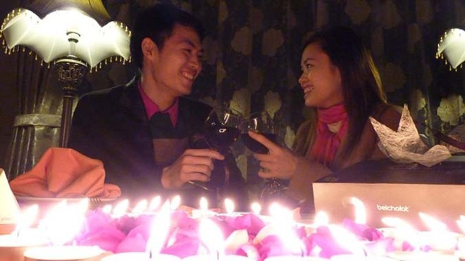 Dịch vụ mới lạ hút khách mùa Valentine - Ảnh 1