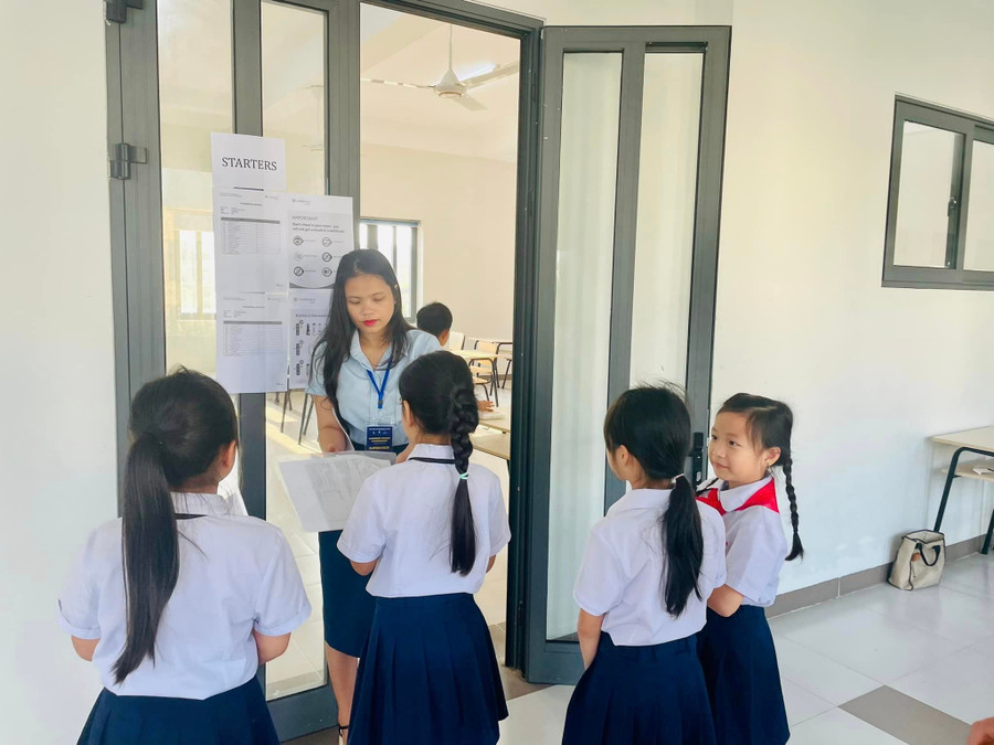 Kỳ khảo sát đã được Hệ thống giáo dục Chu Văn An tổ chức bài bản, chuyên nghiệp. Ảnh (Lan Nhi) Kỳ khảo sát đã được Hệ thống giáo dục Chu Văn An tổ chức bài bản, chuyên nghiệp. Ảnh (Lan Nhi)