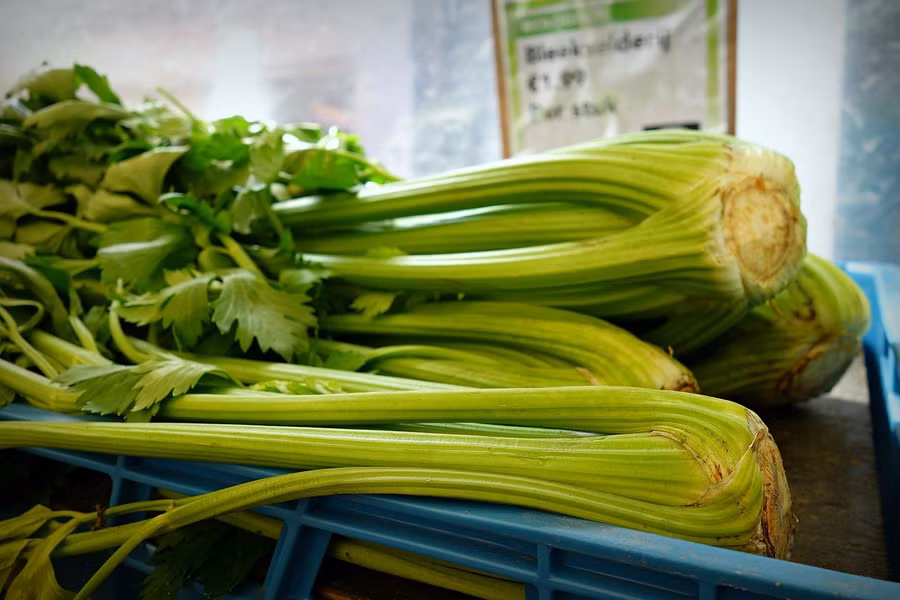 Cần tây là 1 loại thực phẩm giảm huyết áp hiệu quả.