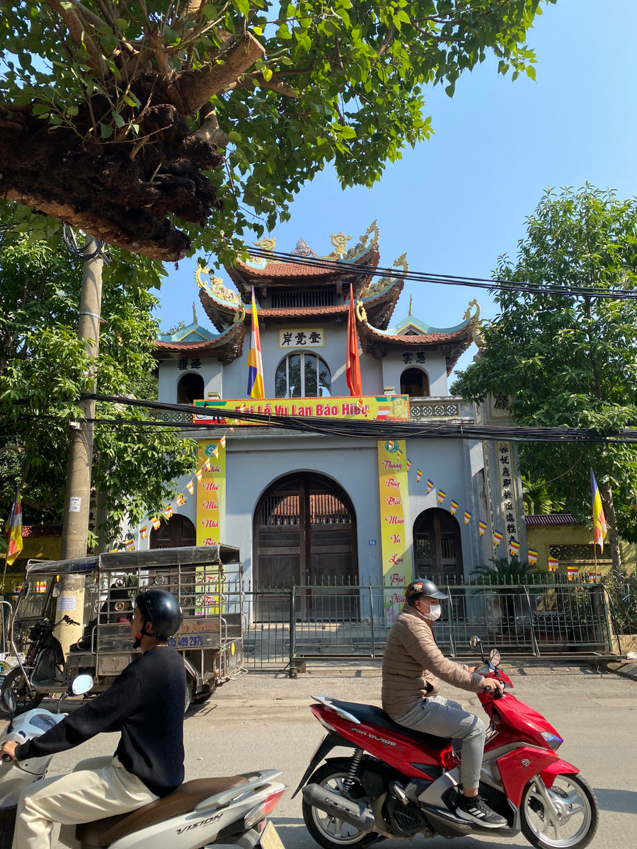 Chùa Sùng Quang (Cổ Nhuế 2, Bắc Từ Liêm, Hà Nội). Ảnh: TG. Chùa Sùng Quang (Cổ Nhuế 2, Bắc Từ Liêm, Hà Nội). Ảnh: TG.