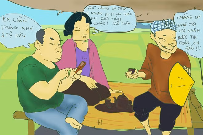 Hí họa: Bom tin nhắn rác làm khổ người dùng điện thoại