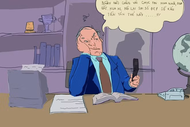 Hí họa: Bom tin nhắn rác làm khổ người dùng điện thoại