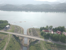 Nước sông Đà vào Nhà máy nước sông Đà lộ thiên