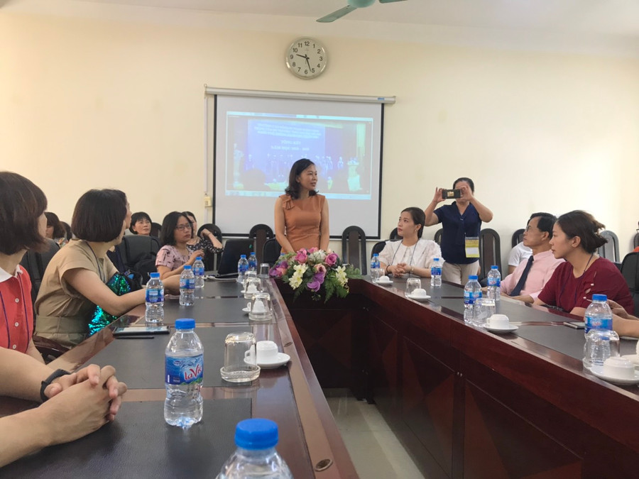 Toàn cảnh lớp tập huấn về Giáo dục đặc biệt 