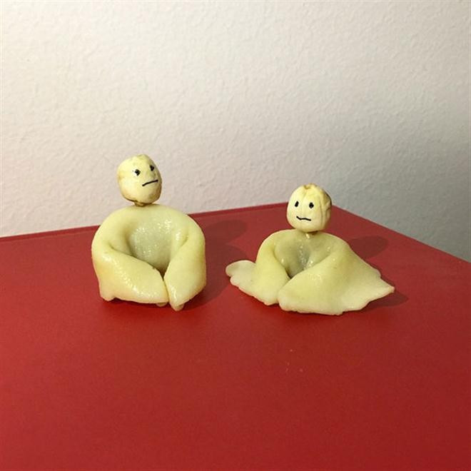 Các sáng tạo của Mundane đều có hình thù ngộ nghĩnh, đáng yêu. Những hình thù ngộ nghĩnh, đáng yêu này tạo cho người xem cảm giác thú vị, thân thiện. (Boredpanda)