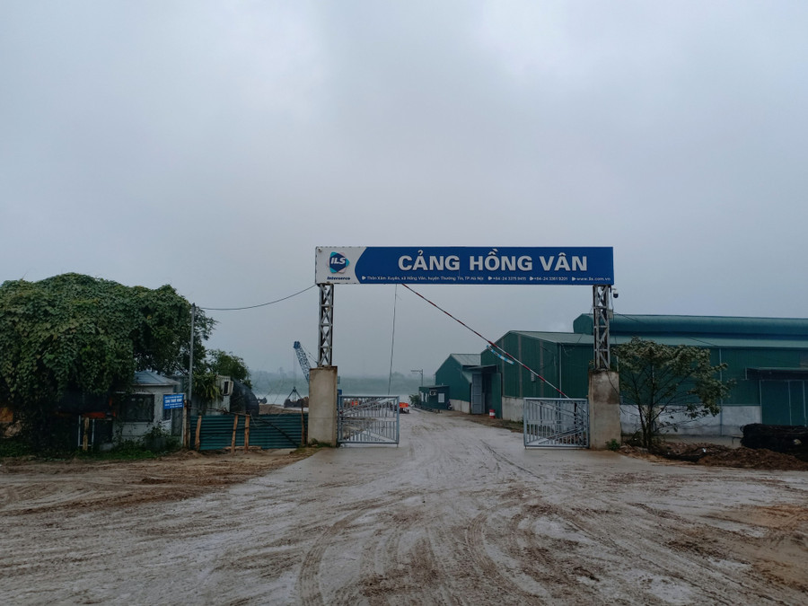 Mở rộng quy hoạch cảng Hồng Vân diện tích khoảng 40,6ha.