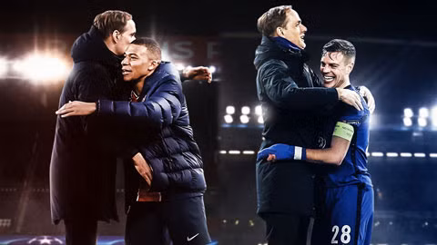 Tuchel đi vào lịch sử Champions League.