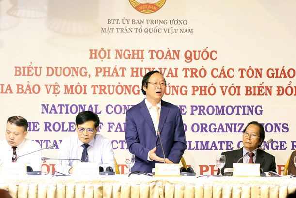 Thứ trưởng Võ Tuấn Nhân phát biểu khai mạc (Ảnh: Trung Dũng)