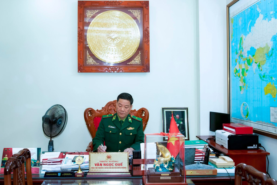Thiếu tướng Văn Ngọc Quế, Bí thư Đảng ủy Cục Chính trị, Phó Chủ nhiệm Chính trị BĐBP