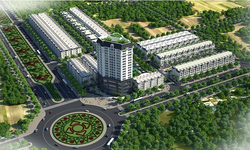 Phối cảnh dự án tại phường Liêm Chính (TP Phủ Lý). Phối cảnh dự án tại phường Liêm Chính (TP Phủ Lý).