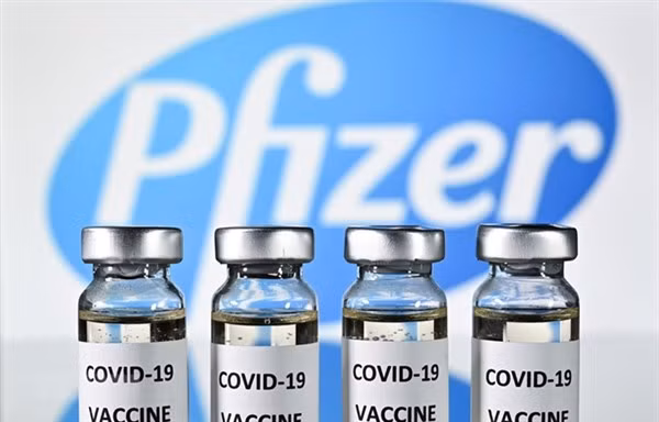 Thời gian giữa 2 liều cho vắc-xin Pfizer là 3 tuần. Ảnh minh họa.
